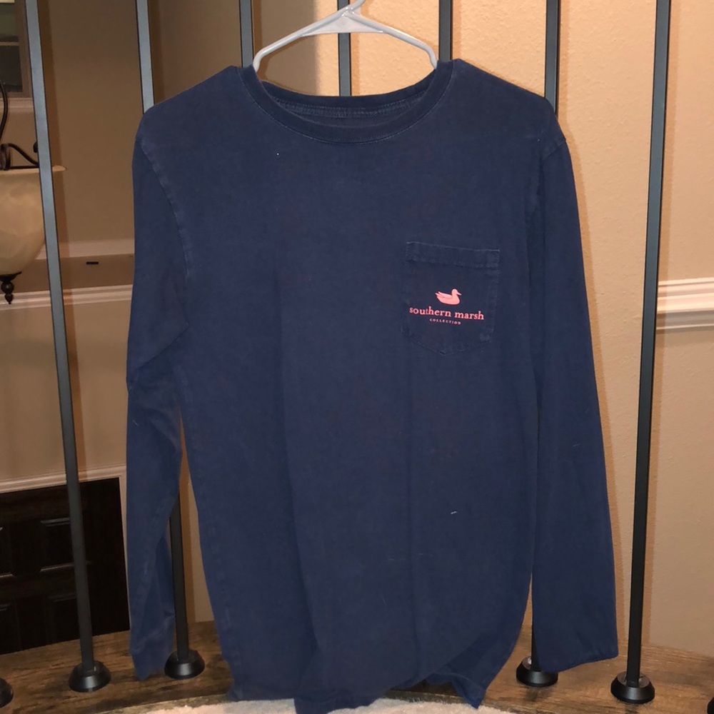 Blue southern marsh long sleeve